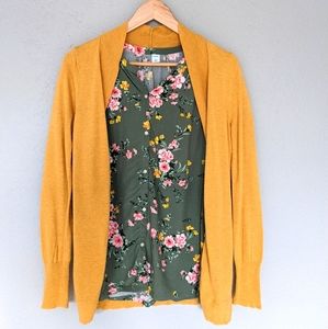 Olive Floral Blouse